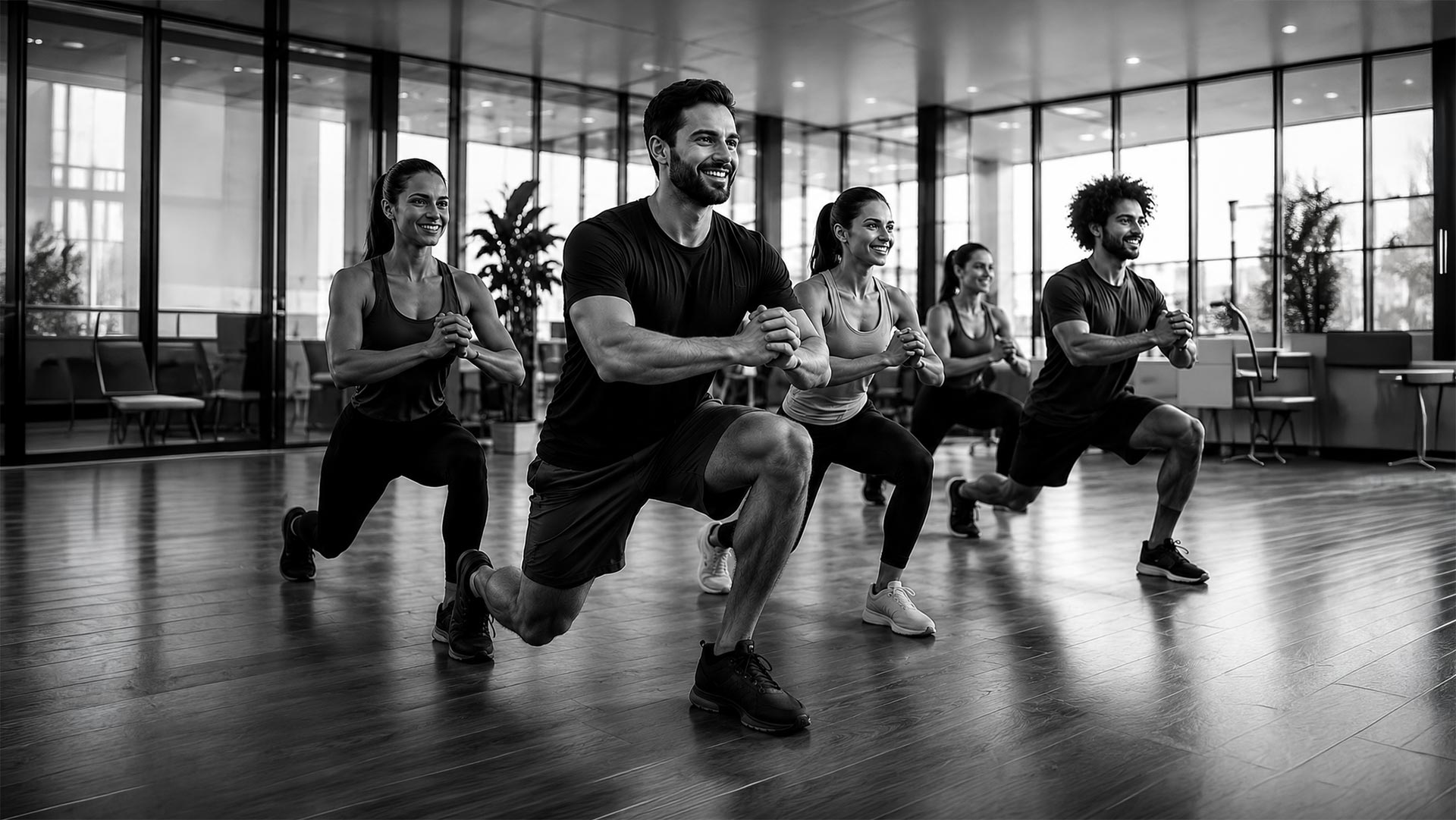 Séance de renforcement en entreprise KINWORK